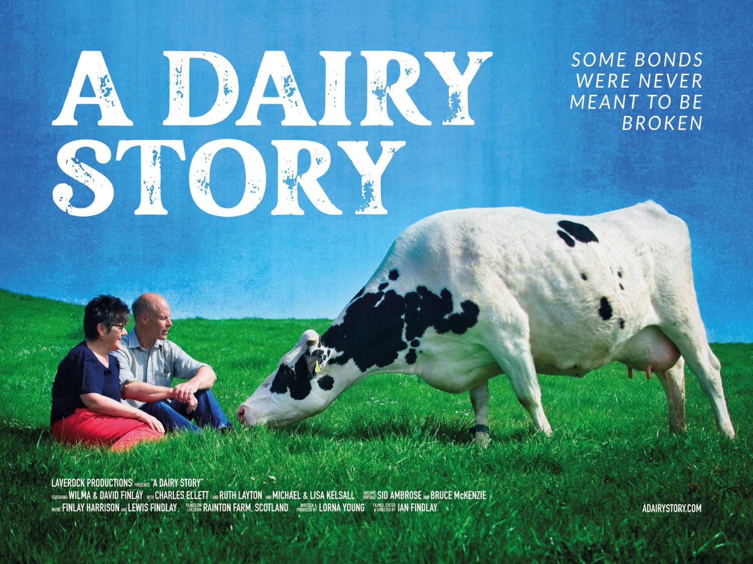 Cinematic poster for the feature documentary A Dairy Story